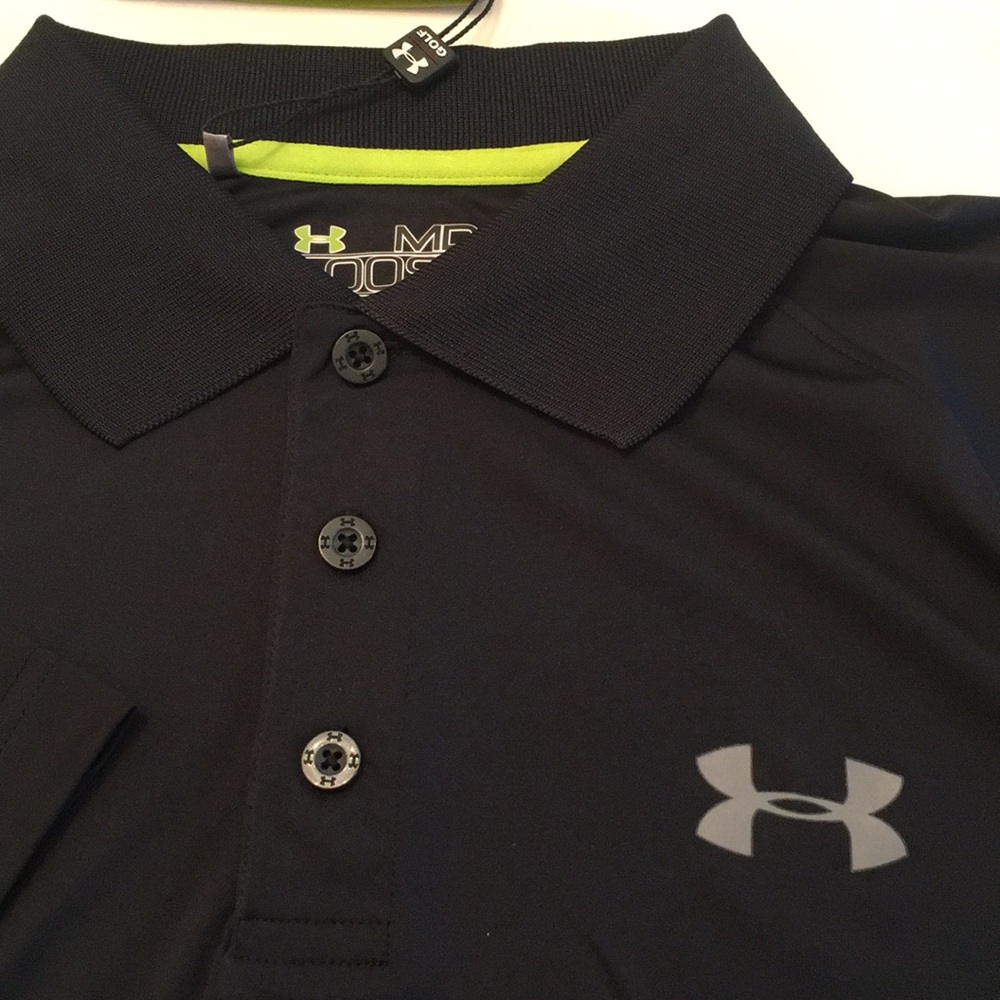 Under Armour UA Men’s Catalyst Golf Polo Shirt - Picture 5 of 8
